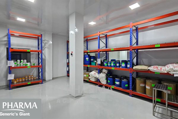 Factory overview of Taj Pharma Sarigam plant