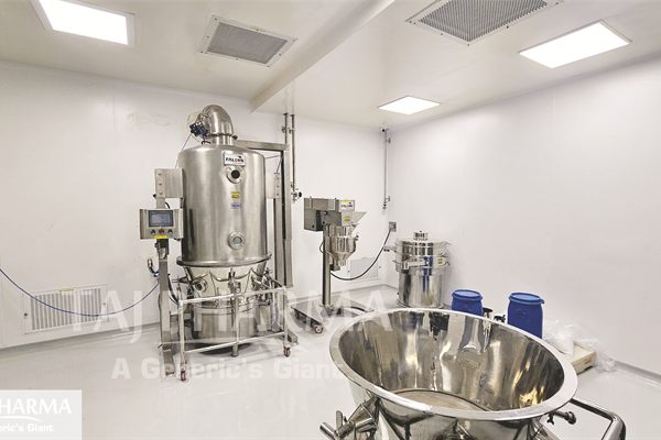High-shear granulation step in tablet manufacturing